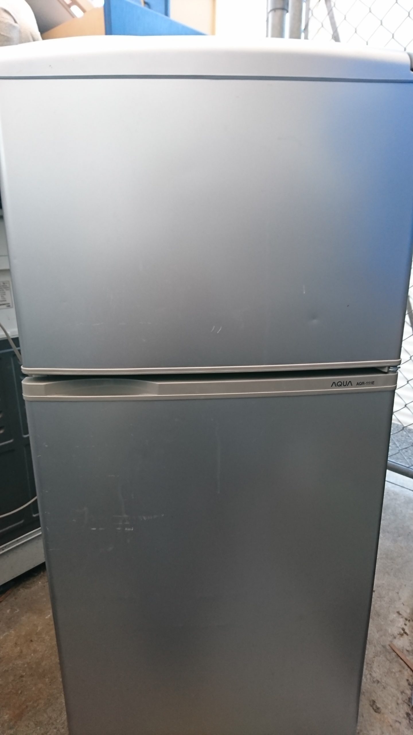 アクア 冷蔵庫109L 2016年製 AQR-111E 買い取りました(中間店)