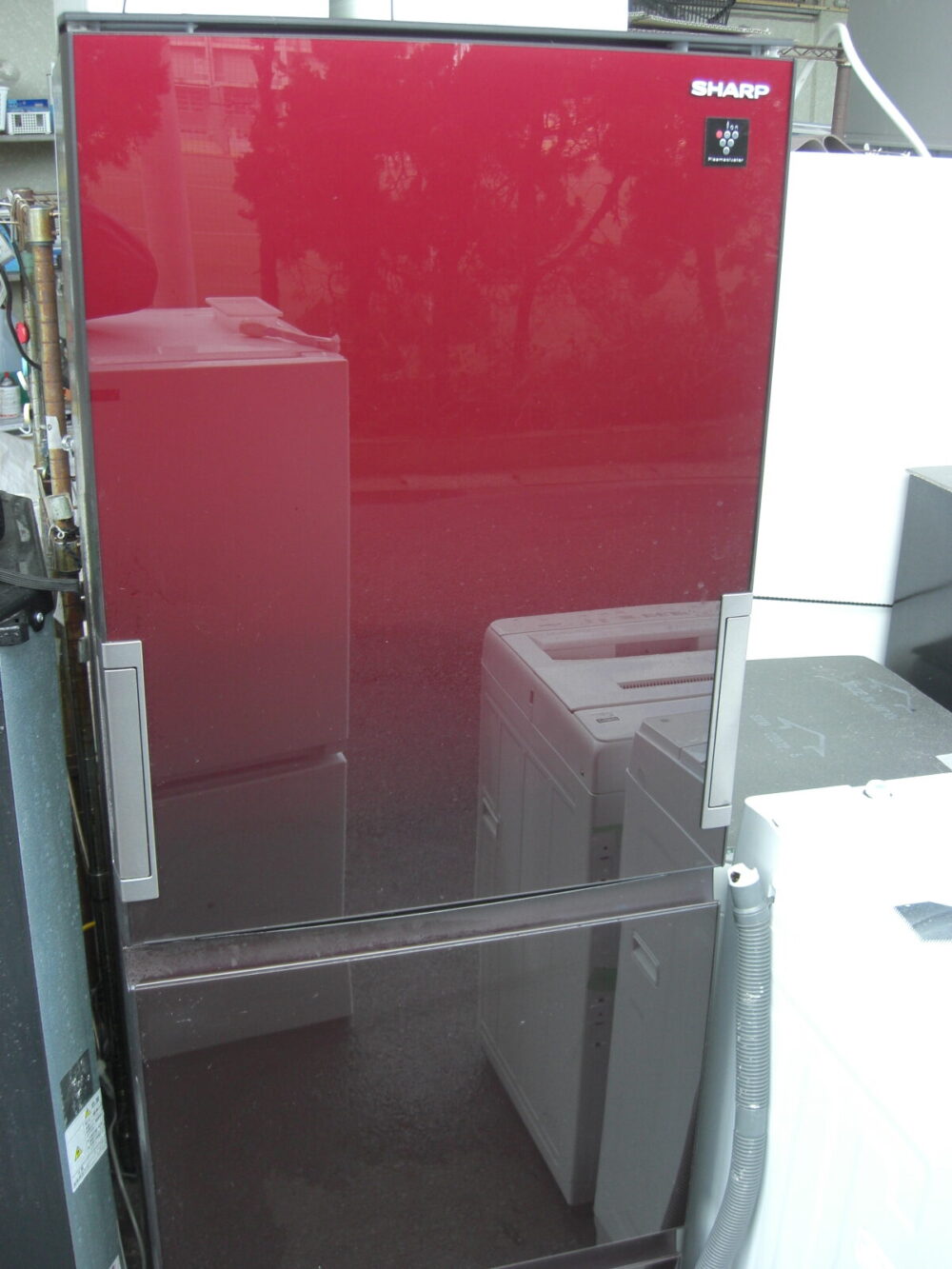 （2026.01.10買取）シャープ　3ドア冷蔵庫350L　2020年製　SJ-GW35F-R